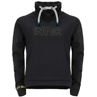 Inter Offer Sweatshirt mit hohem Kragen, Damen, Damen, Jacke, INTFE865, Schwarz, L