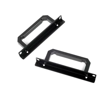 Silverstone SST-RA02B - Rackmount Handgriffe für PC Gehäuse GD07 GD08 GD09 GD10, Aluminum, schwarz