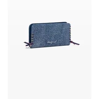 DESIGUAL Torio Denim Geldbörse Damen blau