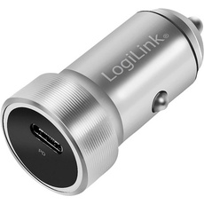 LogiLink Auto-Netzteil, Auto Adapter, Silber
