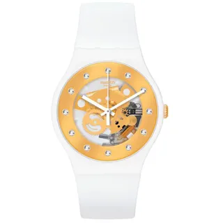 Swatch Suoz148 Quartz 3 Atm 41 Mm Damenuhr - White / White / White - One Size