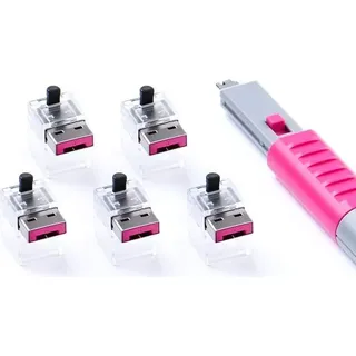 Smartkeeper Basic LAN Cable" Lock pink 5 x Kabel Schlösser mit 1 x Key Basic/Pink