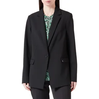 Comma Damen 60.2.61.15.152.2128345 Blazer, 9999 schwarz, 38