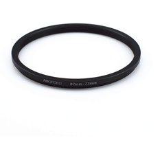 82mm-77mm Step-down-Ringe Filteradapter Ring - Metall Filter Adapterring von Kamera Objektiv mit 82mm Filtergewinde auf 77mm Filter-Ring Zubehör
