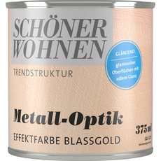 Bild Metall-Optik Blassgold 375 ml