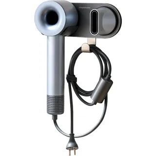 Föhnhalter mit Magnetischem Ring - Einfache Installation - 1 Stück