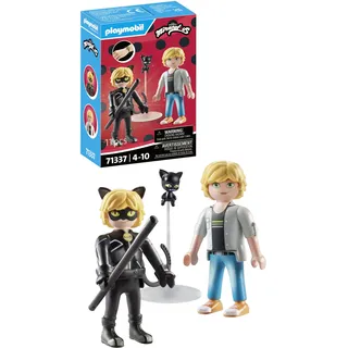 Playmobil Miraculous Adrien & Cat Noir 71337