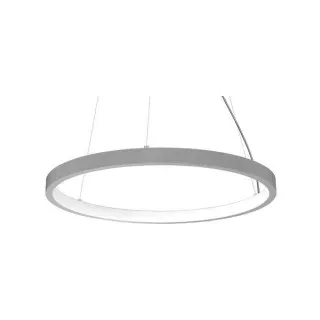 Siteco 5PJBI4D1104A Silica 21 Ring-IHängeleuchte,LED,8.460lm830,PMMA, Ringinnenseite leuchtend,abgehängte Montage