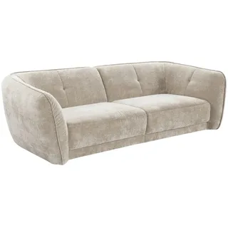 ed exciting design Big-Sofa Polyester 2-Sitzer Beige