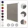 Thermo-Rollo Klemmfix 55 x 150 cm Taupe