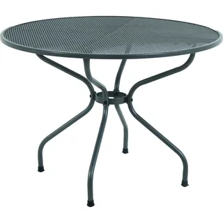 MWH Das Original Royal Verso Gartentisch Ø 105 x 74 cm Eisengrau