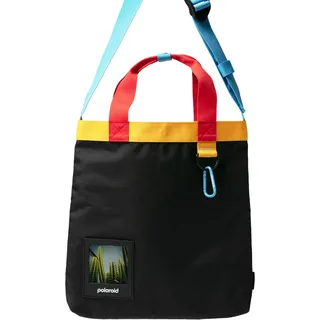 Polaroid Ripstop Tote, Ripstop-Tragetasche schwarz-bunt