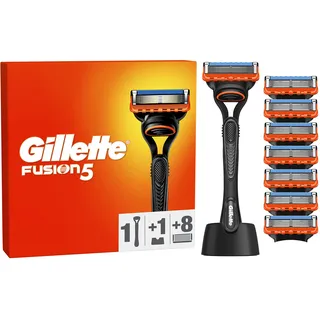 Gillette Fusion5 Rasierer + 8 Ersatzklingen