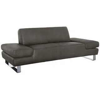 W.Schillig 2-Sitzer »taboo Designsofa mit hohem Sitzkomfort« mit Normaltiefe, inklusive Armlehnenverstellung, schwarz