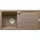 Strata STG 614 links Einbauspüle cashmere/Granit Handbetätigung 860 x 435 mm