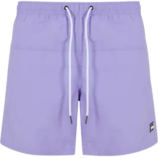 Urban Classics Herren Badehose Block Swim Shorts, Badehose für Männer, schnell trocknend, lavender, 3XL