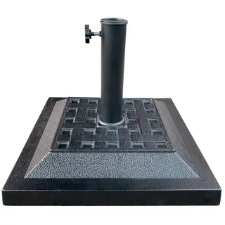 Aktive Ständer Aus Polyresin Für Quadratischen Sonnenschirm - Black - One Size