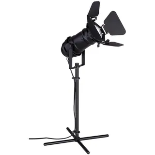 Globo Tischleuchte , Schwarz , Metall , 24x48.5x27.5 cm , verstellbare Spotlights, mit Schalter , Lampen & Leuchten, Innenbeleuchtung, Tischlampen, Tischlampen