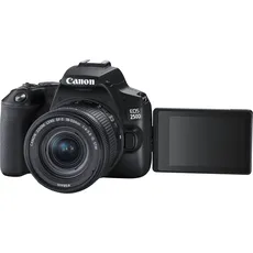 Canon EOS 250D Kit (24.10 Mpx, APS-C / DX), Kamera, Schwarz