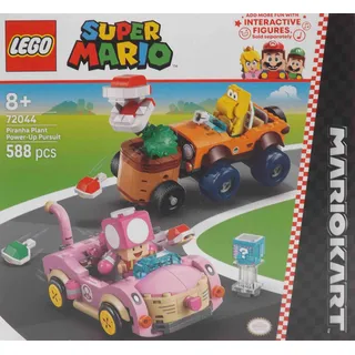 LEGO Super Mario Mario KartTM – Power-Up-Jagd mit Piranha-Pflanzen, Bausatz, 8 Jahr(e), Kunststoff, 588 Stück(e), 745 g