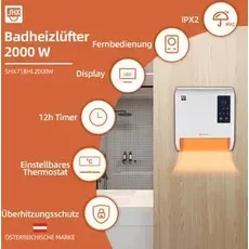 Bild von 71BHL2000W Badschnellheizer