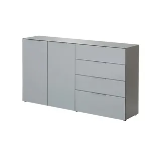 Germania Oakland 184 x 102 x 42 cm grau / silber