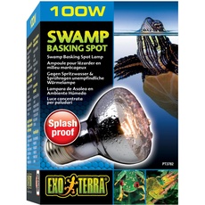 Bild von Swamp Basking Spot, ideal für Aqua- und Feuchtterrarien, gegen Spritzwasser und Sprühregen unempfindliche Wärmelampe, R20, 50W, Fassung E27