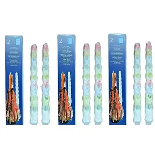 Hillfield® 6 Tropfkerzen bunt