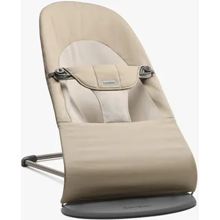 BabyBjörn Babywippe Balance Soft, Gewebt, Khaki/Beige