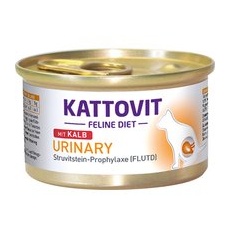 24x85g Vițel Urinary Kattovit Conserve pentru pisici