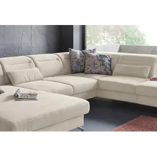 Sofakissen SIT & MORE "Percy", beige (creme), B:65cm H:25cm T:10cm, Polsterauflagen, Sofakissen, Dekokissen, 2-teiliges Kissenset