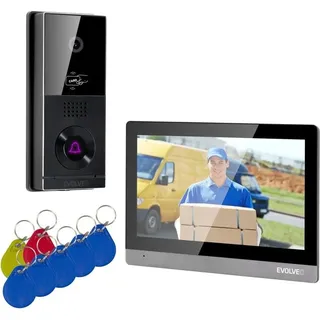 EVOLVEO Türsprechanlage AHD10, schwarz und silber