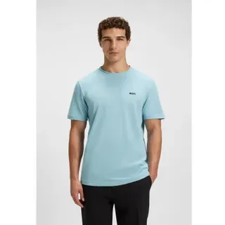 BOSS für Herren. 50529941 Taddy T-shirt blau (L), Lässig, Baumwolle, Kurzarm
