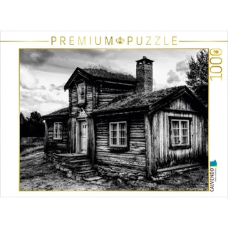 Calvendo EIN Motiv aus dem Kalender Objekte in schwarz Weiss 1000 Teile Puzzle quer | 1000 Teile Lege-Größe 64 x 48 cm Foto-Puzzle für glückliche Stunden