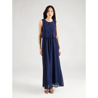 VILA Vimilina Lace Dress Maxikleid Blau 38
