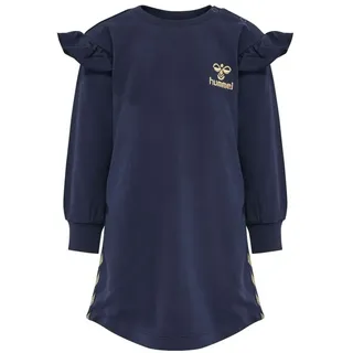Hummel Signe Langarmkleid - Black Iris - 98 cm