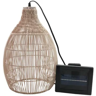Lumisky Solarleuchte Kunststoff H42cm beige 1 Stück