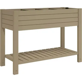 vidaXL Hochbeet 110 x 45 x 79 cm Braun