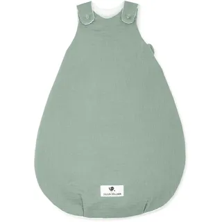 Schlafsack Musselin grün, 62 / 68