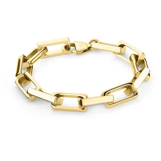 Liebeskind Berlin Armband Edelstahl Armkette Big Link", gelbgoldfarben, Armbänder, Damen, 21cm, Edelstahl, Armband - Gr. ONESIZE - in Gold - für