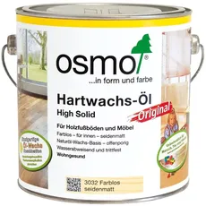 Bild Hartwachs-Öl Original High Solid 2,5 l farblos seidenmatt