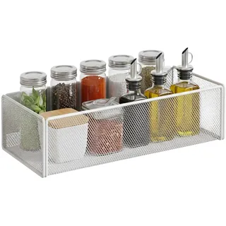 Aohyue Magnetregal Küchenorganizer - Magnetisches Gewürzregal für Kühlschrank, Küchenrollenhalter, Platzsparendes Regal, Magnetische Ablage für Küche