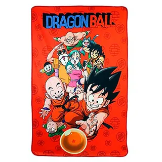 Sd Toys Dragon Ball Charaktere Fleecedecke 100x150 Cm - Multicolour