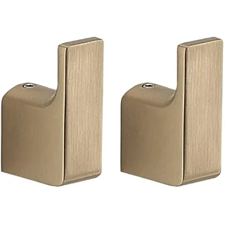 Gedy Set mit 2 Pirenei Kleiderbügel in mattem Gold