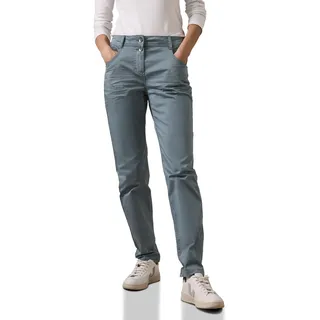 Cecil Damen Hose im Casual Fit B378219, Dove Blue, 32W / 28L