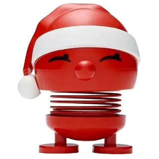 Hoptimist - Skandinavisches Design - Weihnachtsfigur - Small Santa Bimble - Höhe: 8 cm - Rot - Geschenkidee