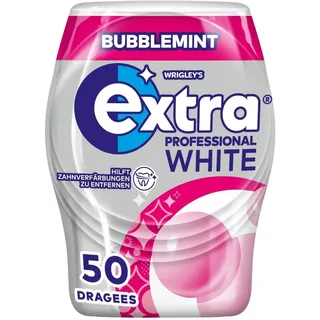 kaugummi Wrigleys Extra Professional White Minze Beere 50 Dragees, 70g