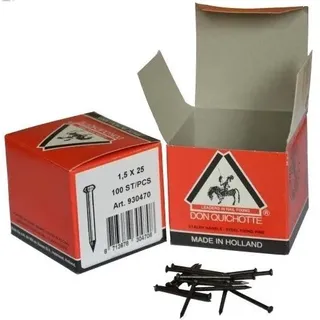 DQ Gehärteter Betonnagel PH 2,0x30mm - Don Quichotte - Packung mit 100 Stück