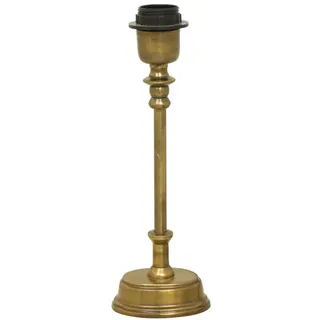 Tischlampe Oval Antik Bronze Tischleuchte