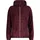 CMP Damenjacke mit fester Kapuze Burgund L